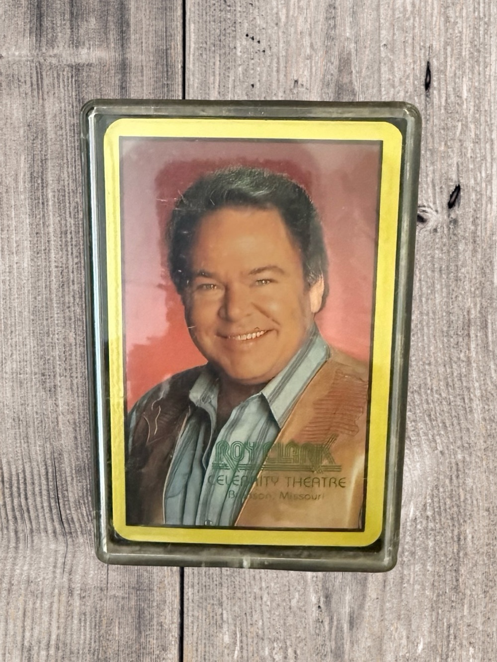 Roy Clark collector playing cards